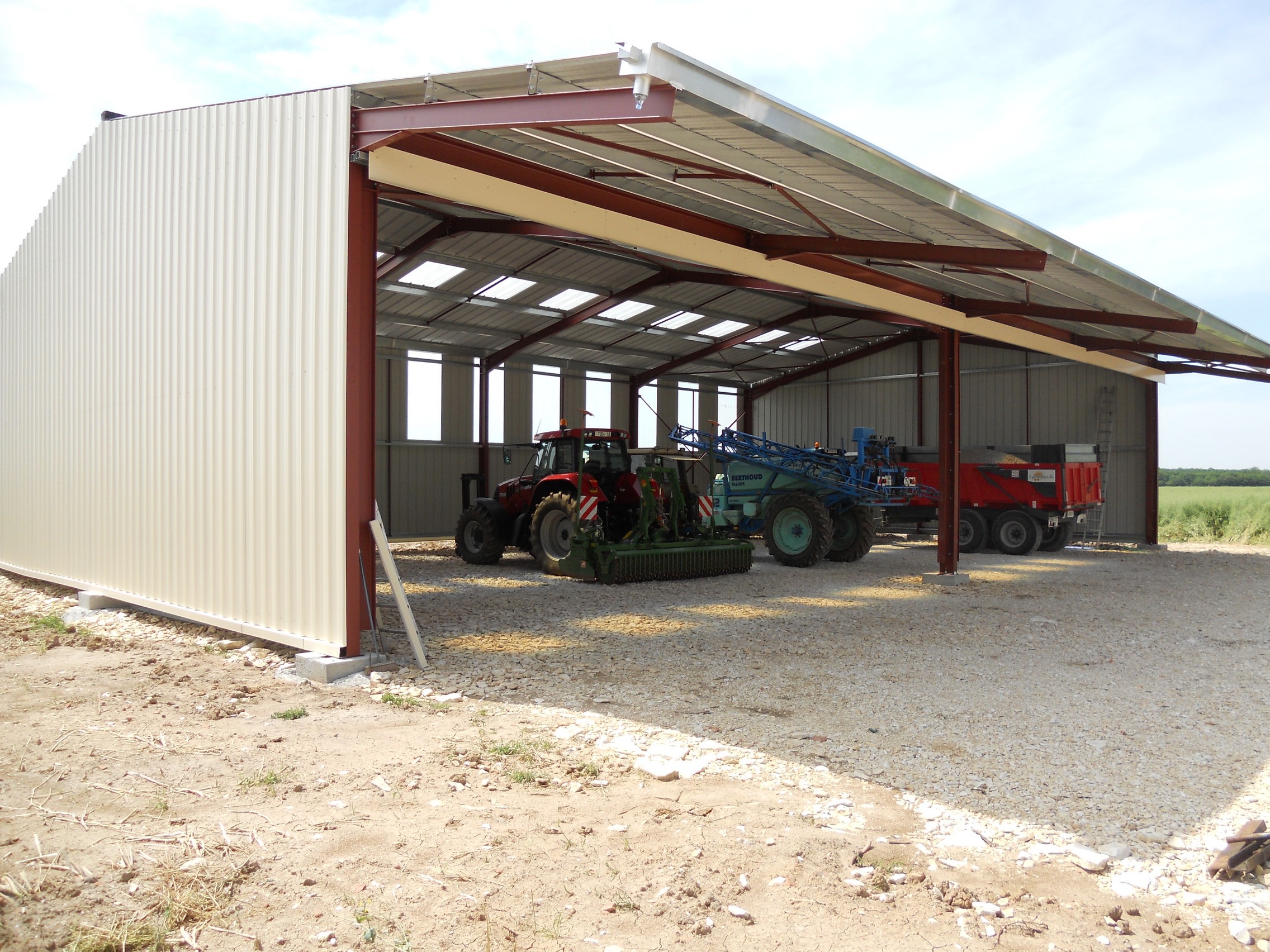 comment construire un hangar agricole